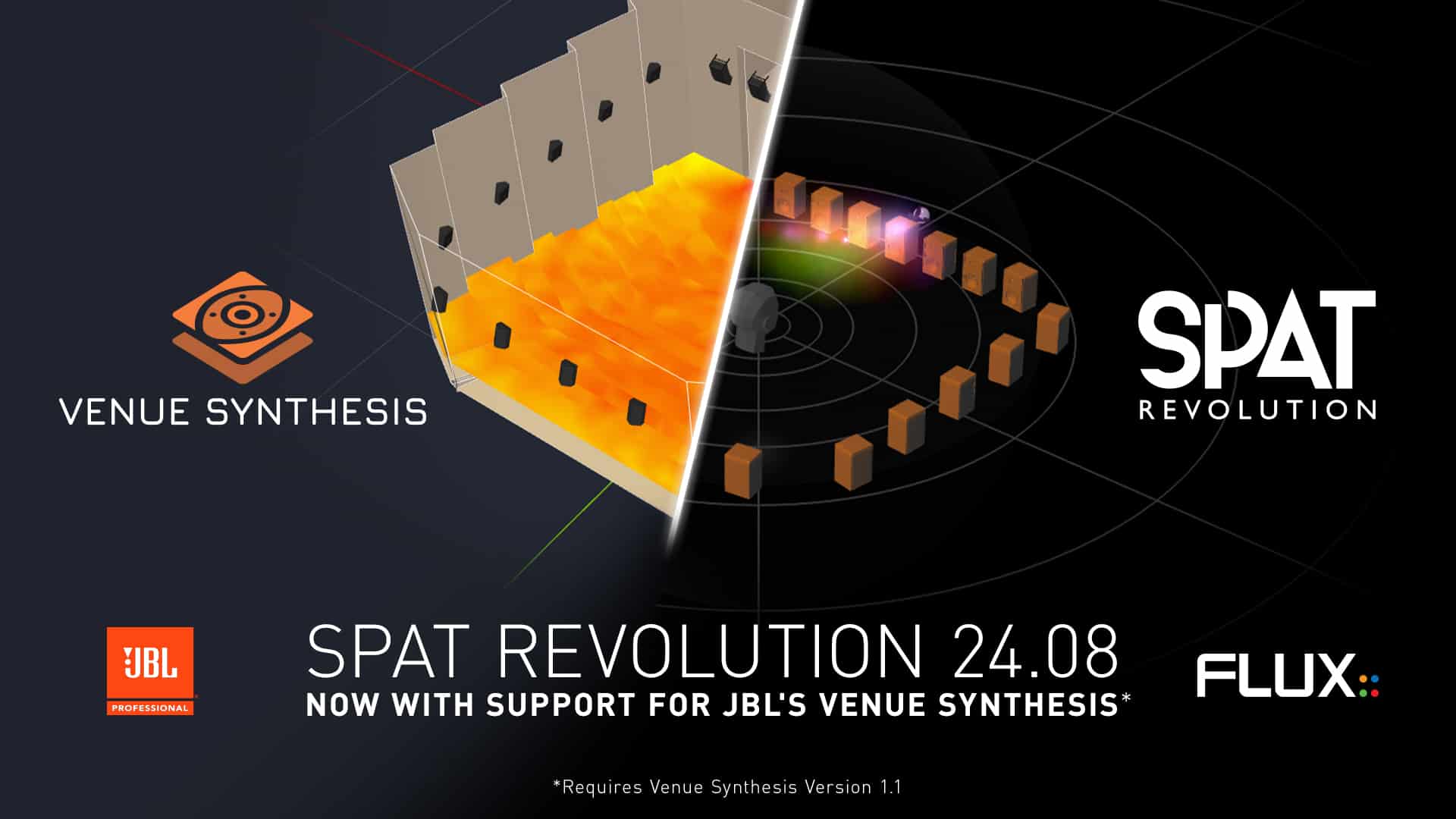 SPAT Revolution 24.08 - Now with support for JBL Venue Synthesis