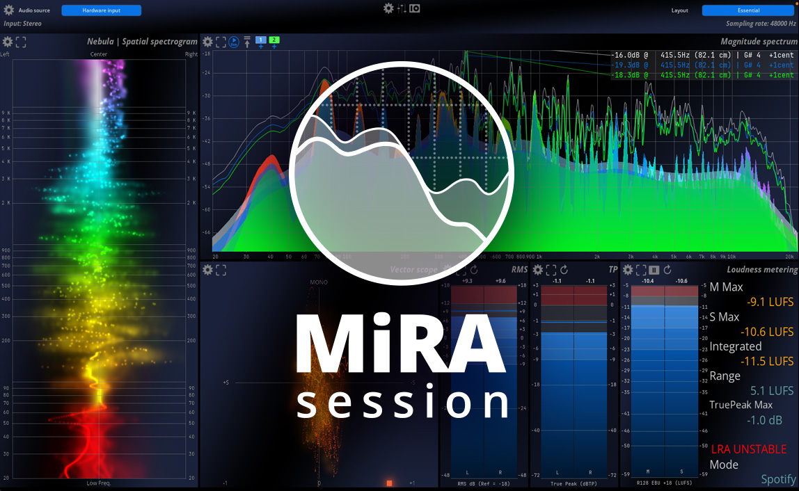 MiRA Session - GUI & Logo